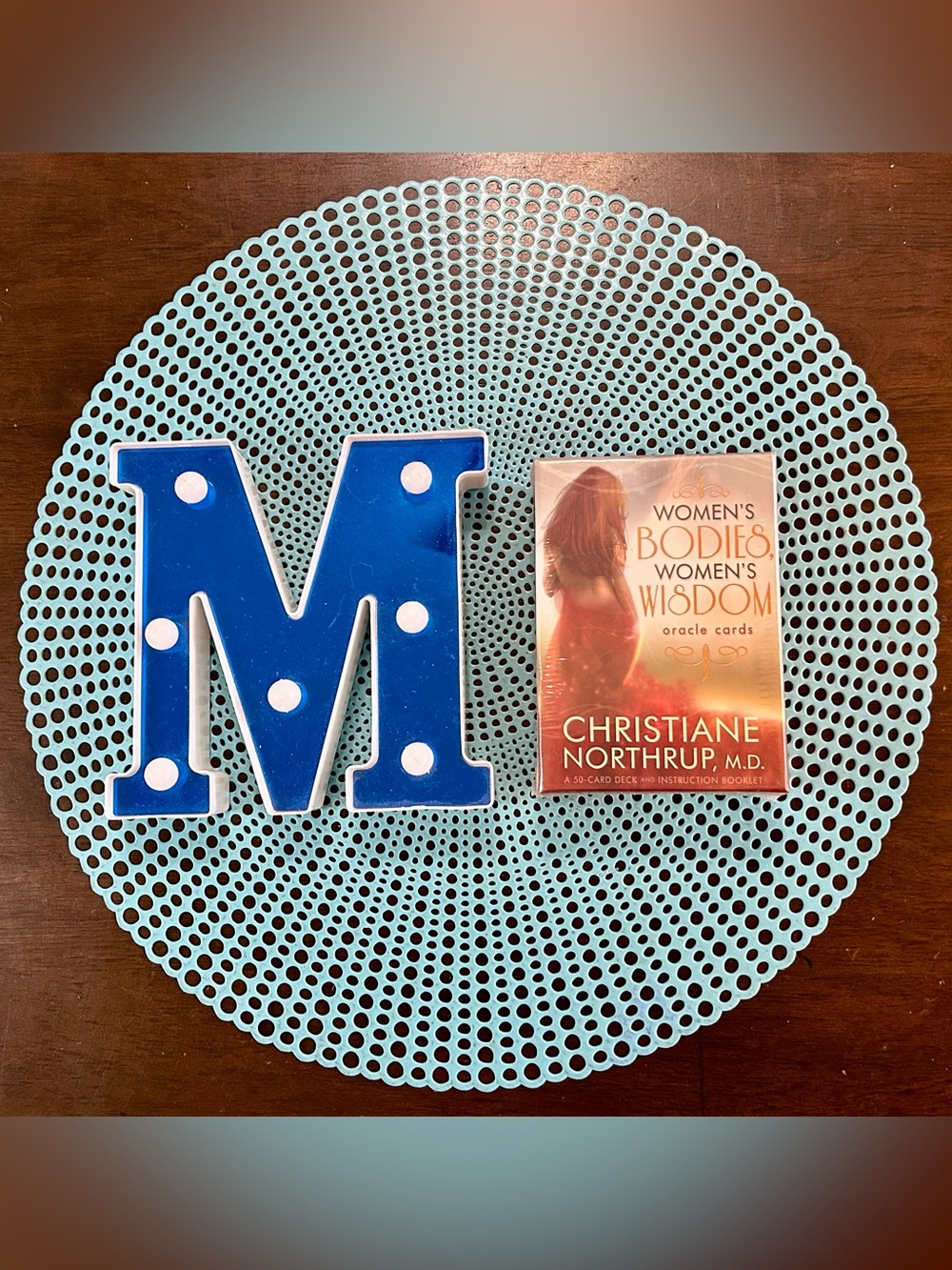 Christiane Northrup Women's Bodies, Women's Wisdom Oracle Cards - Orange